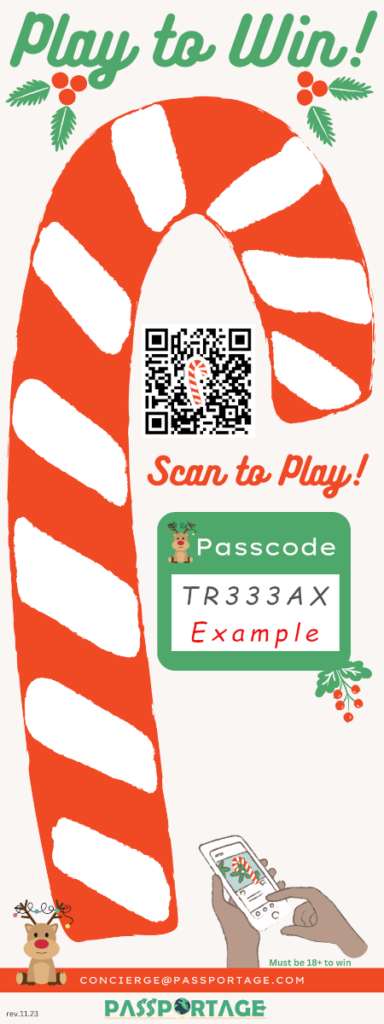 Scan each QR code and enter a Passcode similar to the example above.